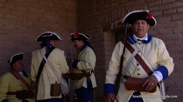 Spanish Soldier At El Presidio San Agustin de Tucson circa 1776